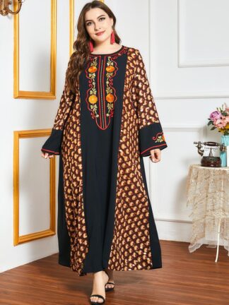 Купить Eid Kaftan Dubai Abaya Muslim Hijab Dress Turkey Robe Longue Musulmana De Moda Islam Clothing Vestidos Morocco Dresses For Women