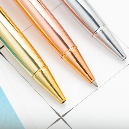 Купить 14.4 x 1.3 cm quicksand pen new fashion gold powder ballpoint pen dazzling colorful quicksand creative metal crystal gift pen s