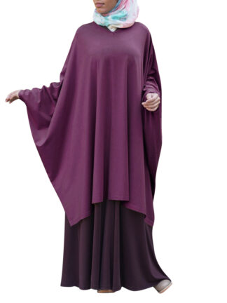 Купить Niqab Ramadan Burka Muslim Long Khimar Tops Women Prayer Garmenr Arab Overhead Jilbab Islamic Clothing Abaya Kaftan Jurken 1pcs