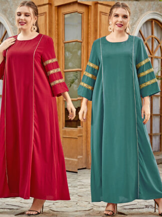 Купить Ramadan Elegant Turkey Muslim Women Maxi Dress Moroccan Kaftan Party Vestido Robe Femme Musulman Prayer djiellaba Islamic 2021