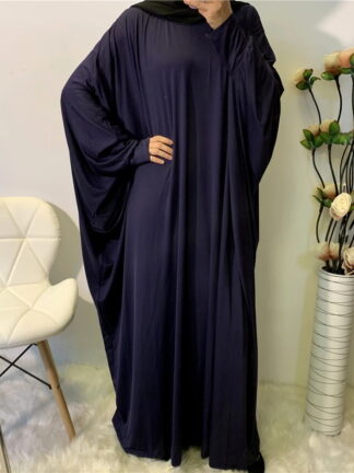 Купить Eid Muslim Women Hijab Dress Prayer Garment Jilbab Abaya Long Khimar Full Cover Ramadan Gown Islamic Clothing Niqab Vestidos