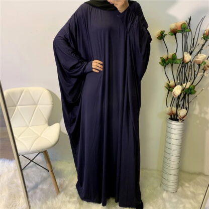 Купить Eid Muslim Women Hijab Dress Prayer Garment Jilbab Abaya Long Khimar Full Cover Ramadan Gown Islamic Clothing Niqab Vestidos