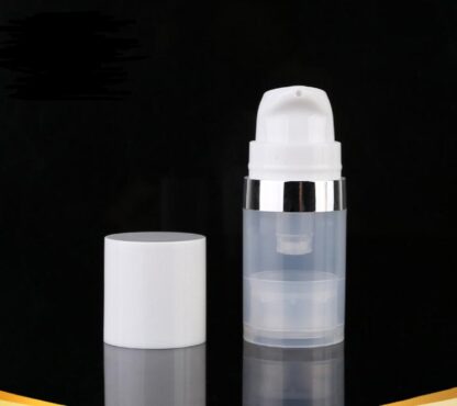 Купить Empty 5ml 10ml 15ml Airless Bottles Clear Airless Vacuum Pump otion Bottle with Silver ine Cosmetic Packaging SN1306 s