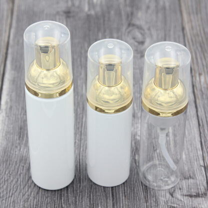 Купить 30ml 50ml Plastic Soap Dispenser Bottle Foam Pump Bottles Gold Mousses iquid Hand Sanitizer Foaming Container s