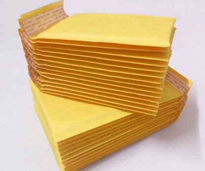 Купить Various sizes of yellow kraft paper bubble bag clothing packaging bubble film thickening express foam bag bubble envelope packag