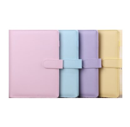Купить A6 PU Book notepads cute multi colors notebook no paper inside school office supplies by ocean A10 s
