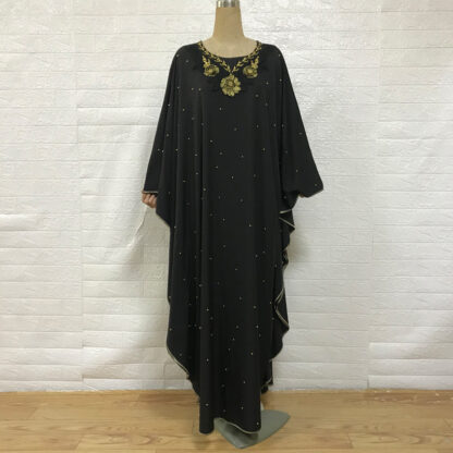 Купить Eid Muslim Abaya Dress Women Moroccan Kaftan Ramadan Islamic Dubai Prayer Garment Caftan Embroidery Turkey Long Robe Abayas