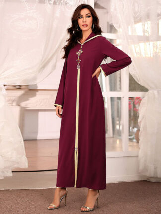 Купить Abaya Dubai Turkey Muslim Fashion Hijab Dress Islam Clothing African Long Dresses For Women Robe De Moda Musulman Djellaba Femme