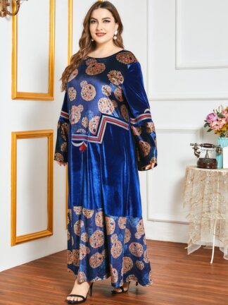 Купить Muslim Veet Dress Women Dubai Kaftan Kimono Jubah Long Robe Abaya Hijab Dresses Elegant Islamic Clothing Turkey Arabic Vestido