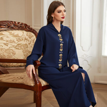 Купить Plus Size Abaya Dubai Turkey Hijab Muslim Dress Islam Clothing African Dresses For Women Robe Musulman De Mode Djellaba Femme