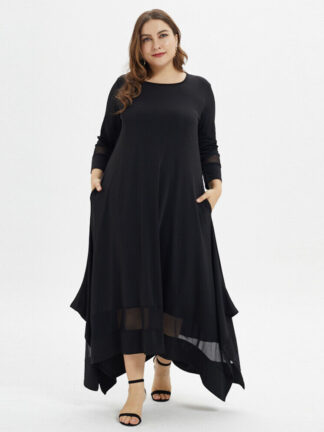 Купить Plus Size Muslim Abaya Derss Women Mesh Maxi Hijab Dresses Dubai Moroccan Kaftan Caftan Islamic Clothing Vestidos De Fiesta