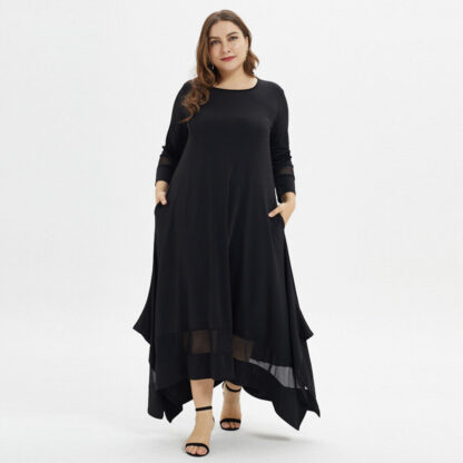 Купить Plus Size Muslim Abaya Derss Women Mesh Maxi Hijab Dresses Dubai Moroccan Kaftan Caftan Islamic Clothing Vestidos De Fiesta