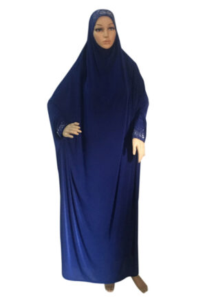 Купить Eid Ramadan Muslim Prayer Dress Diamond Women Long Khimar Abaya Moroccan Kaftan Robe Arab Jilbab Modest Long Djellaba Kaftan