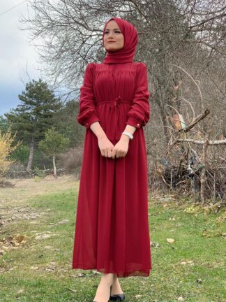 Купить Ramadan Chiffom Muslim Dress Women Eid Turkey Abaya Dubai Islam Clothing Abayas Vestidos Robe Longue Vetement Musulman De Mode