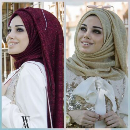 Купить Islamic Abaya Hijabs Muslim Women Islam Elastic Soft Hoofddoek Pleated Musulman Head Scarf Ladies Turban Hijab Wrap Headband