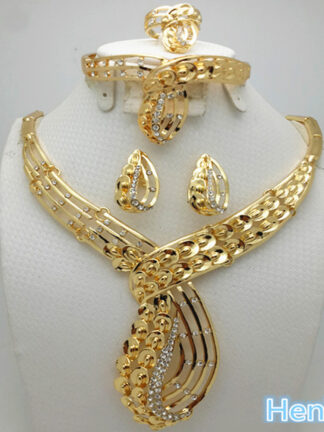 Купить ZuoDi Dubai gold-colorful Jewelry Sets Women Costume Nigerian Wedding Jewelry Sets Brand Fashion African Beads Jewelry Sets