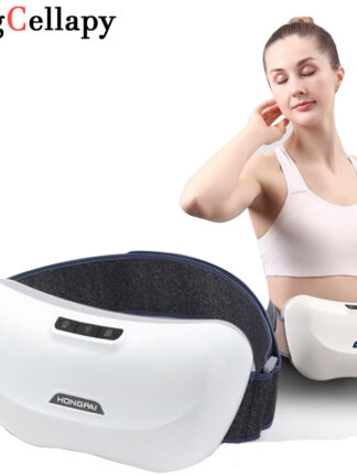 Купить Electric Abdominal Massager Warm Warming Stomach Slimming Kneading Massage Belt Hot Moxibustion Vibration Massageador