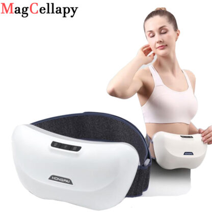 Купить Electric Abdominal Massager Warm Warming Stomach Slimming Kneading Massage Belt Hot Moxibustion Vibration Massageador