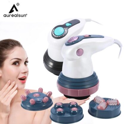 Купить Body electric massager anti cellulite Portable Fat slimming health care Massage Instrument Vibration Cervical Spine Neck Waist