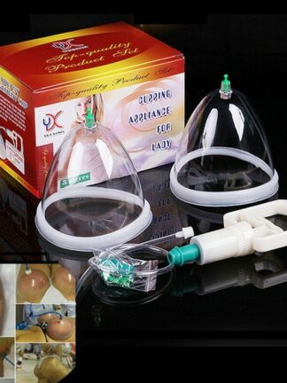 Купить Breast & Buttocks Enhancement Pump Lifting Vacuum Suction Cupping Suction Massage Device Tools Body Massage Cups