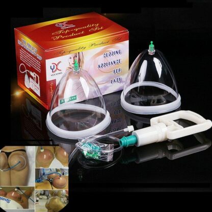 Купить Breast & Buttocks Enhancement Pump Lifting Vacuum Suction Cupping Suction Massage Device Tools Body Massage Cups