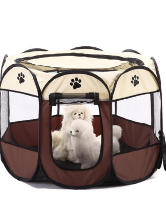 Купить Pet Bed Dog House Cage Cat Outdoor Indoor Dogs Crate Kenne Nest Park Fence Paypen For Sma Medium Big Dogs Puppy Pet pies