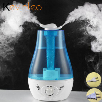 Купить 3L Ultrasonic Air Humidifier Diffuser Essential Oil Aromatherapy Diffuser 110-240V LED Mist Maker Atomization Humidificador