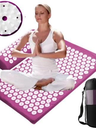 Купить Massage Cushion Acupuncture mat Relieve Stress Back Body Pain Spike Acupressure Massager Mat