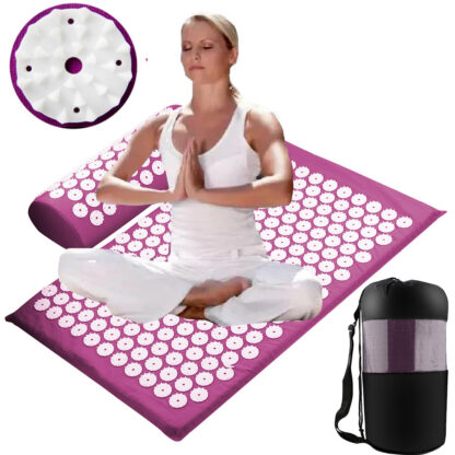 Купить Massage Cushion Acupuncture mat Relieve Stress Back Body Pain Spike Acupressure Massager Mat