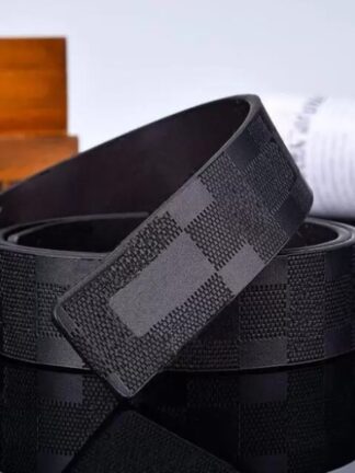 Купить Men's Belt Cow Genuine Leather V Belt Pin Buckle Big Large Size Male Belts Cinturones Para Hombre With Box