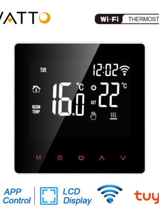 Купить AVATTO Tuya WiFi Smart Thermostat Electric Floor Heating Water/Gas Boiler Temperature Remote Controller for Google Home Alexa