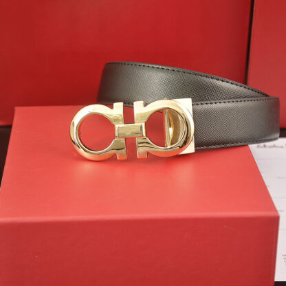 Купить Luxury Designer Belts Men High Quality Male PU Leather Women Belt Buckle Strap for Jeans Black With Box aaa