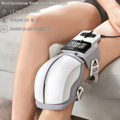 Купить Physiotherapy massage upgraded multifunctional vibration style hot compress knee massager Innovative bioelectric pulse leg hot