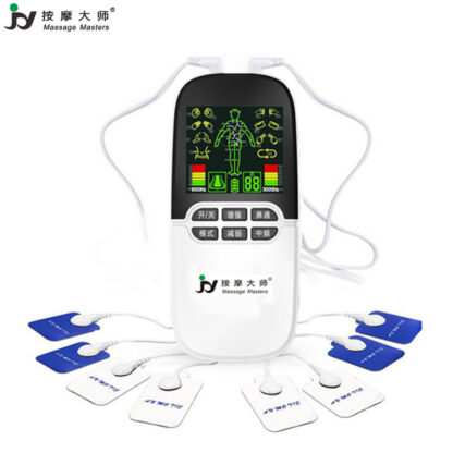 Купить Dual Channel EMS TENS Unit Machine Muscle Stimulator EMS Electronic Pulse Massager Electric herald Tens Machine Acupuncture Body