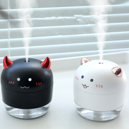 Купить 200ml Air Humidifier Funny Design USB Devil Ultrasonic Aroma Essential Oil Diffuser For Office Car Home Air Purify Atomizer