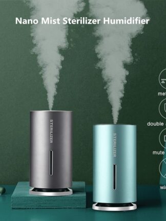 Купить Smart Induction Spray Air Humidifier Portable 1200mah Battery Car Mist Maker Aroma Diffuser USB Ultrasonic Humidifier for Home