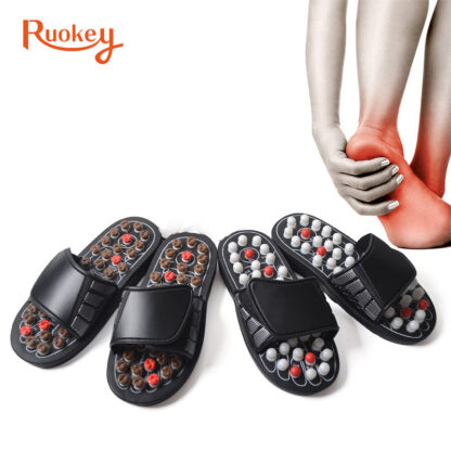 Купить Foot Massage Slippers Acupuncture Therapy Massager Shoes Foot Acupoint Activating Reflexology Feet Care