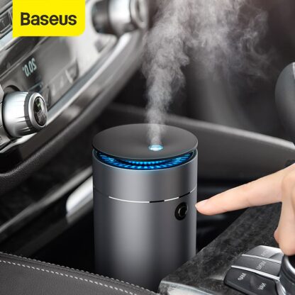 Купить Baseus Car Diffuser Humidifier Auto Air Purifier Aromo Air Freshener with LED Light For Car Essential Oil Aromatherapy Diffuser