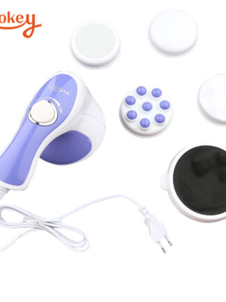 Купить 5 Headers Spin Body Massager Relax Spin Tone Slimming Lose Weight Burn Fat Full Body Massage Device