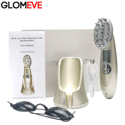 Купить Hair Growth Care Treatment Laser Massage Comb Hair Comb Massage Equipment Comb Hair Brush Grow Laser Loss Therapy