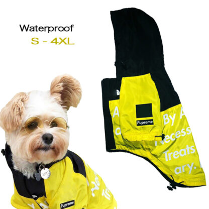 Купить Pet Dog Waterproof Coat The Dog Face Pet Cothes Outdoor Jacket Dog Raincoat Refective Cothes for Sma Medium arge Dogs