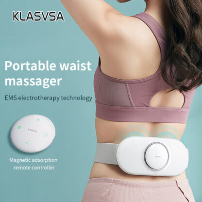 Купить Smart Waist Massager EMS Infrared Heating Relieves Lumbar Muscle Strain Wireless Remote Massage Relaxation