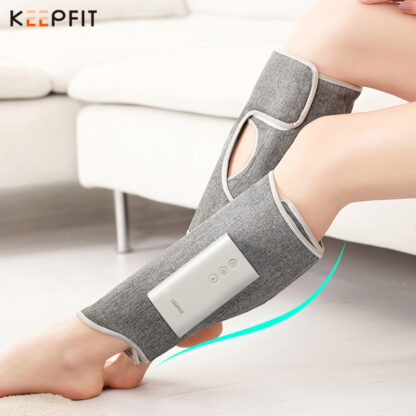 Купить Leg Massager Pair(2pcs) Wireless Smart Air Compression Relieve Calf Muscle Fatigue Massage Relax Rechargeable Completely Wrapped