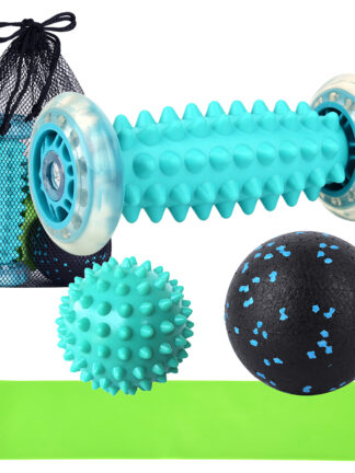 Купить Massage Foot Massager Roller Massage Yoga Sport Fitness Ball for Hand Leg Back Pain Therapy Deep Tissue Trigger Point Recovery