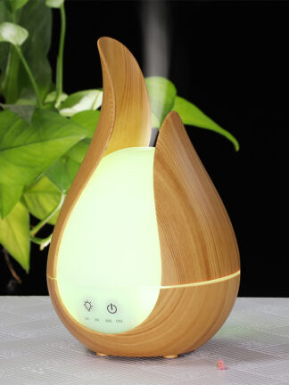 Купить 200ML Air Humidifier Aroma Essential Oil Diffuser 7 Colors LED night Light cool mist maker Aromatherapy For Home Bedroom
