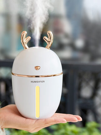 Купить 450ML Air Humidifier USB Aroma Essential Oil Diffuser For Home Office Aromatherapy Humidificador Difusor With nightLight Lamp