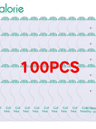 Купить 100pcs Tens Electrode Pads Conductive Gel Pad Body Acupuncture Therapy Massager Therapeutic Massage Electro Pads