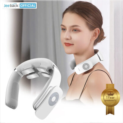 Купить Jeeback G3 Neck Massager Relieve Neck Pain with 4x Vibrating Heads and Hot Compress