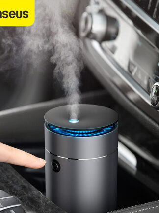 Купить Baseus Car Air Humidifier Aroma Essential Oil Diffuser for Home Car Air Purifier USB Fogger Mist Maker Detachable Humidification