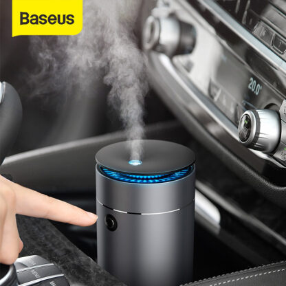 Купить Baseus Car Air Humidifier Aroma Essential Oil Diffuser for Home Car Air Purifier USB Fogger Mist Maker Detachable Humidification